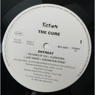 The Cure - Entreat 1990  Europe Version Vinyl LP ***READY TO SHIP from Hong Kong***